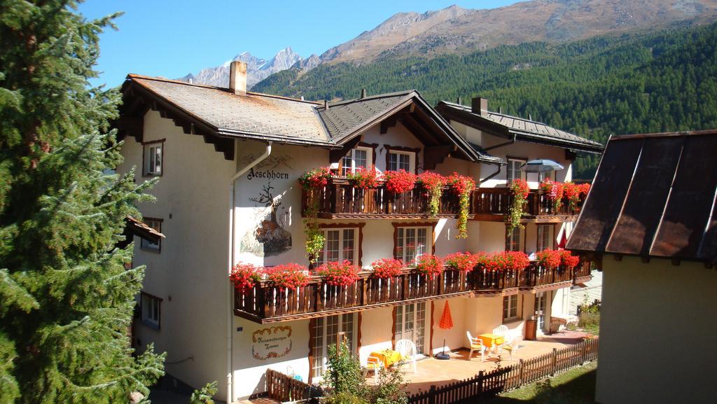 Ferienwohnung Chalet Aeschhorn Zermatt Exterior foto
